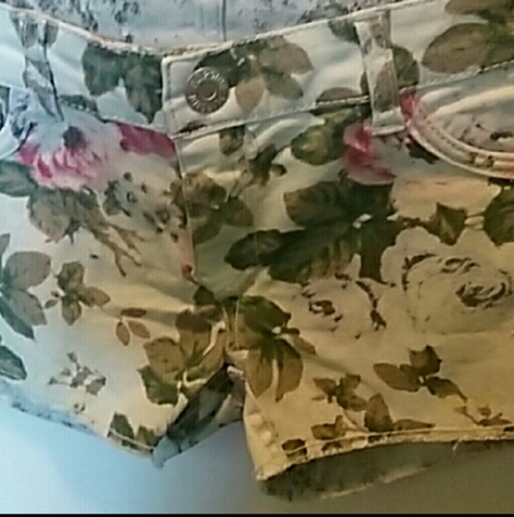 Flip Side Reversible Jean Shorts - Picture 1 of 5